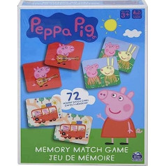 Peppa Pig 72pc Memory Match spēle