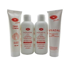 Mosadal Sunshine Care Set 4 gabali — roku un kāju krēms profesionālai ārstēšanai