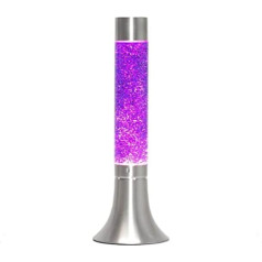 YVONNE Glitter Lava Lamp Purpura Sudraba Retro dizains Mazs Augstums 37,5 cm G9 Noskaņojuma Gaisma Glitter Lamp Guļamistaba