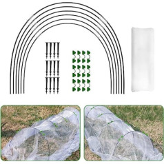 Greenhouse tyres, fibreglass, garden tunnel tyres, foil tunnel for raised bed, plant tunnel for garden fabric, plant tunnel bows for raised bed for garden yard, plant cover