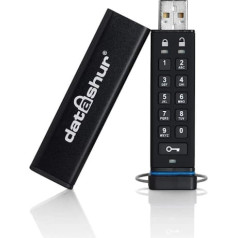 iStorage IS-FL-DA-256-16 16GB datAshur 256-Bit USB Flash Drive