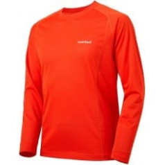 Mont-bell Krekls COOL Long Sleeve T M M Orange