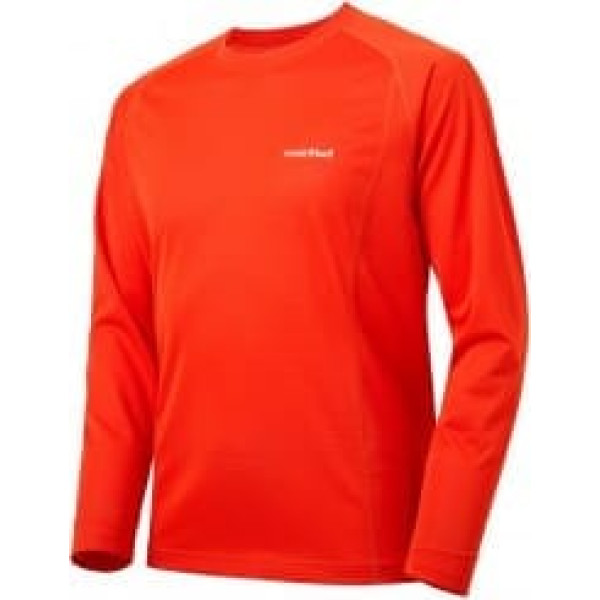 Mont-bell Krekls COOL Long Sleeve T M M Orange