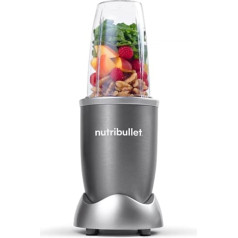 nutribullet Oriģinālais NB603DG elektriskais blenderis smalcinātājs Smūtija mikseris Smūtija maisītājs 600 W Jauda Viegli un ātri lietojams Kompakts Viegli tīrāms