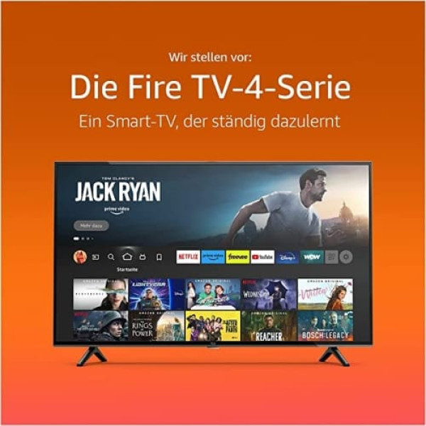 Iepazīstinām ar Amazon Fire TV | 43 collu 4 sērijas 4K UHD viedais televizors