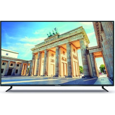 Nordmende Wegavision UHD55A 55 collu (124 cm) LED plakanā ekrāna televizors (4K Ultra HD viedais televizors ar HDMI savienojumu, integrēts trīskāršā uztvērēja uztvērējs)