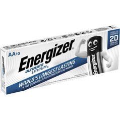 Energizer akumulators AA/LR6 Ultimate Lithiu 10 pack 636900 (10 pack)