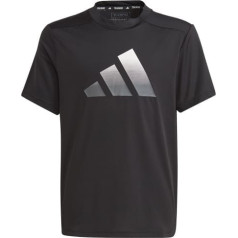 T-krekls adidas TI Tee Jr IJ6417 / melns / 140 cm