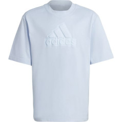 T-krekls adidas FI Logo Tee Jr HR6298 / zils / 164 cm