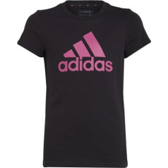 T-krekls adidas Big Logo Tee girls Jr IC6122 / rozā / 164 cm