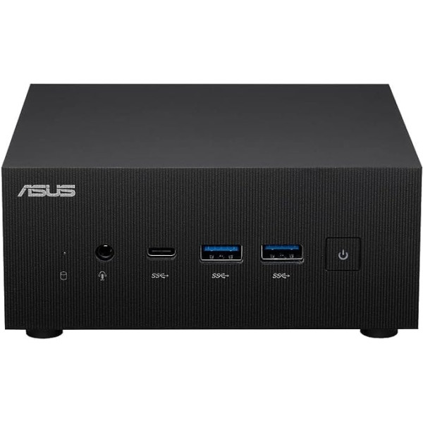 ASUS ExpertCenter PN52-BBR758HD Barebone Mini dators (AMD Ryzen 7 5800H, integrēta AMD Radeon grafika, 2,5 GB LAN, WiFi 6E, Bluetooth 5.2, DisplayPort 1.4), Windows 10