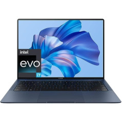 HUAWEI MateBook X Pro 2022 Laptop | 14.2 Inch FullView Touchscreen Notebook | Intel EVO Platform Powered by Intel Core i7 | 16GB RAM | 1TB SSD | Windows 11 | QWERTZ | Ink Blue Fingerprint Sensor