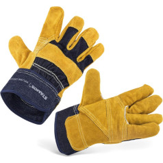 Защитные перчатки, рабочие кожаные перчатки с М манжетами