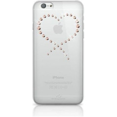 White Diamonds Eternity Crystal Aizmugurējais Plastikāta Apvalks ar Swarovski Kristāliem Priekš Apple iPhone 6 / 6S Caursīdīgs Ar Zeltainam Kristāliem