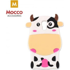 Mocco 3D Cow Silikona Aizmugurējais Apvalks Priekš iPhone 6 / 6S Dzeltens