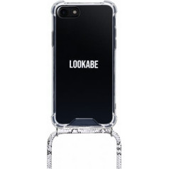 Lookabe Necklace Snake Edition iPhone 7/8+ silver snake loo017