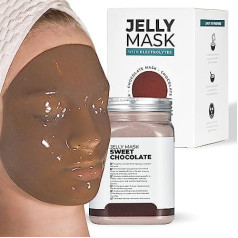 BRÜUN Peel Off Jelly Masks, Premium Hydro Jelly Mask, Šokolāde, 652 g Sejas maskas, Skaistuma sejas kopšana