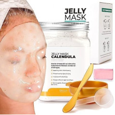 BRÜUN Peel Off Jelly Masks Premium Hydro Jelly Mask Kliņģerīšu 652 g Sejas maskas Skaistums Sejas kopšanai