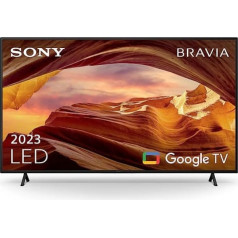 Sony BRAVIA KD-50X75WL LED 4K HDR Google televizora ekoloģiskais komplekts — mūsu ilgtspējības koncepcija Bravia kodola šaura rāmja dizains