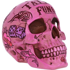 Nemesis Now Pink Skull naudas kaste 15cm