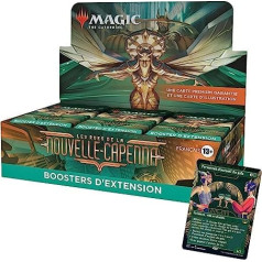 Magic The Gathering Les Straes de la Nouvelle-Capenna paplašināšanas kaste 30 pastiprinātāji un prezentācijas karte C95251010 daudzkrāsaina