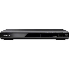 Sony DVP-SR760H DVD atskaņotājs/CD atskaņotājs (HDMI, 1080p mērogošana, USB-Eingang, Xvid atskaņošana, Dolby Digital) schwarz