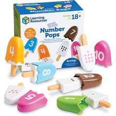 Mācību resursi LER7344 Smart Snacks Number Pops, c1