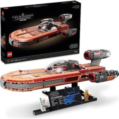 LEGO Star Wars Luke Skywalker's Landspeeder 75341 kolekcionējams komplekts pieaugušajiem Zvaigžņu karu faniem (1890 gabali)