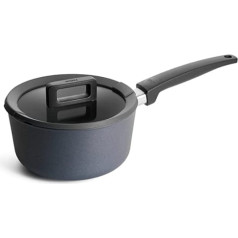 Woll Concept Plus 920CPI Cast Saucepan with Lid and Sturdy Handle / 9.5 cm Deep / 20 cm Diameter / 2.5 Litres / Suitable for Induction Cookers