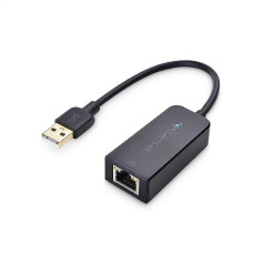 Cable Matters Kabelis ir svarīgs Gigabit USB–Ethernet adapteris (USB LAN adapteris, USB tīkla adapteris, USB RJ45 adapteris) slēdžiem, spēļu konsolēm un klēpjdatoriem — 1000 Mb/s Ethernet adapteris USB 3.0