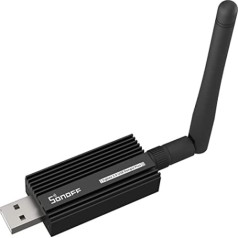 Sonoff Zigbee Gateway, ZBDongle-E USB Zigbee 3.0 USB Dongle Plus, EFR32MG21 + CH9102F Zigbee USB stick EFR32MG21 koordinators ZHA mājas palīgā vai Zigbee2MQTT, Open HAB utt.