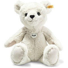 Steiff Heavenly Hugs Benno Teddy Bear 42 cm Cuddly Toy for Children - Cuddly & Soft Washable - Cream (113727)