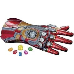 Hasbro Marvel Legends Series Iron Man Nano Gauntlet, elektronischer Handschuh mit Gelenken, Lichtern und Sounds, abnehmbare Infinity-Steine, F0196, One Size