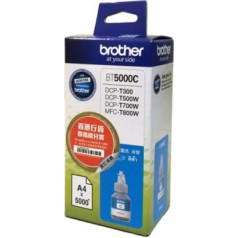 Brother Tinte bt5000c ciāna 5k paredzēta dcp-t300, dcp-t500w