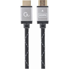 Gembird select plus ccb-hdmil-7,5 m kabelis (hdmi m - hdmi m; 7,5 m; melns)