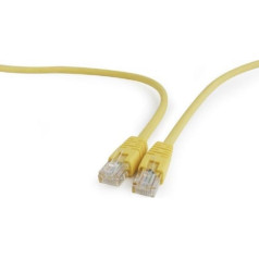 Gembird Patch cord kat.5e 3m appludināts vāks dzeltens