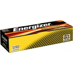 Energizer sārma baterijas industrial pro 6lr61 9v 12gab.