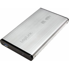 Logilink Korpuss 2.5 'sata hdd, usb 3.0, sudraba