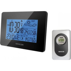 Sencor SWS 51bk weather station, wireless thermometer and hygrometer