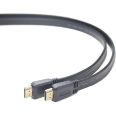 Gembird HDMI-hdmi v2.0 3d TV ātrgaitas Ethernet kabelis 1,8 m plakans (apzeltīti gali)
