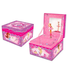 Pecoware music box with a drawer - princesses