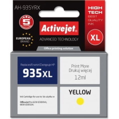 Activejet ah-935yrx tinte (HP 935xl C2p26ae nomaiņa; premium; 12 ml; dzeltena)