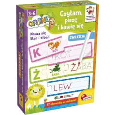 Lisciani I read, write and play carotina educational kit - animals