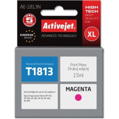 Activejet ae-1813n tinte (aizvietotājs epson 18xl t1813; supreme; 15 ml; sarkana)