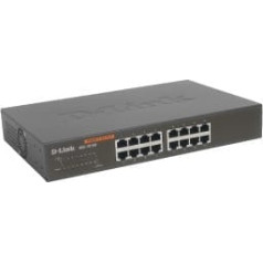 D-link Dgs-1016d switch l2 16x1gbe desktop / rack 19 ''