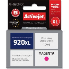 Activejet ah-920mcx tinte (hp 920xl cd973ae nomaiņa; premium; 12 ml; sarkana)