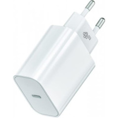 TB USB c 20w barošanas lādētājs balts