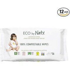 Naty by Nature Babycare Eco mitrās salvetes 245012 672