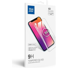 Blue Star 5D aizsargstikls pilnam ekrānam Apple iPhone 7 | 8 | SE 2020 | 2022 balts