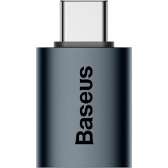 Baseus Ingenuity USB-C uz USB-A adapteris OTG (zils)